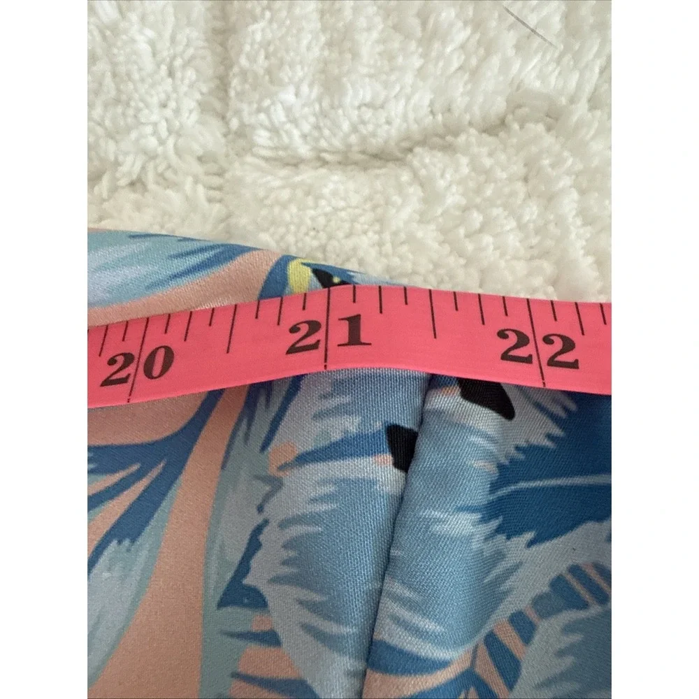 Doopccor Short Sleeve Button Tropical Shirt 2XL Coastalwear Resortwear Preppy